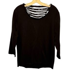 Missa Black Shirt nwt